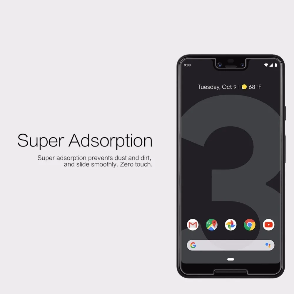 Для Google Pixel 3 Защита экрана размера XL NILLKIN полностью прозрачный Мягкая животная пленка для Google Pixel 3