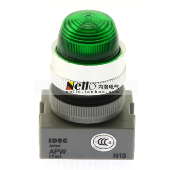 

[SA]Original ! Izumi IDEC TW Series 22mm round convex APW222DG indicator LED AC / DC24V--10pcs/lot