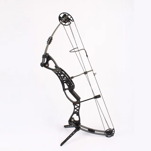 Best price at $162 Cheap Black, 50-60Lb Right handed Magnesium Hunting shooting compound bow for beginners, China bow archery For outdoor Sports