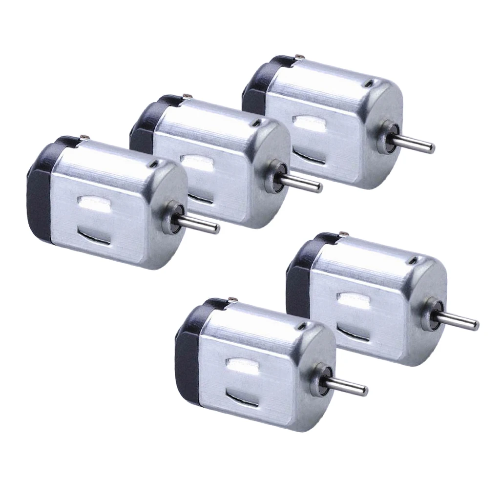 5Pcs 130 Small Motor 6V DC for DIY Model Toy Car Airplane Boat Accessories