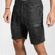 Vogue хороший для мужчин пляжная мода карман на молнии шорты для женщин Фитнес Бодибилдинг эластичный шорты повседневное