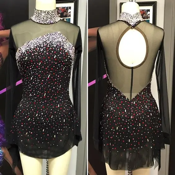 

NEW LISTING Brand New Ice Figure Skating Dress Baton Twirling Dress customized size