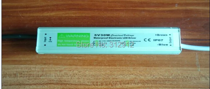 5 В/60 А/30 Вт IP67waterproof switch mode LED источник питания AC90 250V вход|led police emergency lights|led pirled power
