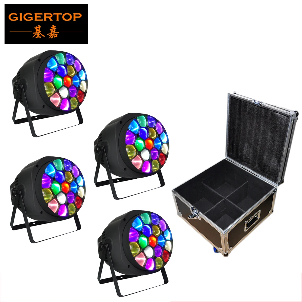 Discount Price 4IN1 Roadcase Pack Dj B-Eye Disco Stage Led Big B Bee Eye K10 Rgbw Zoom Led Wash Beam Par Light Zoom 4-60 Degree