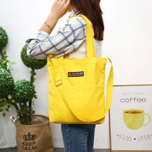 Женская Холщовая Сумка через плечо, женские сумки для покупок, сумка для студентов, школьная сумка, новинка,, повседневная сумка-тоут, женские сумки для работы