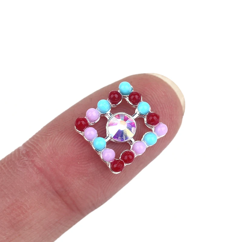 Blueness 10 шт цветной дизайн ногтей горный хрусталь звезда ювелирные изделия Алмазный дизайн 1 комплект блестящие стразы для дизайна ногтей украшения