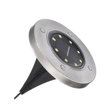 8 LED Solar Light Outdoor Path Way Garden Decoration Light Solar Waterproof Lamp for Yard Deck Lawn Patio Outdoor Lighting Lamps outdoor solar led wall lights warm white waterproof solar lamp decoration wall light led light fixture garden yard path patio