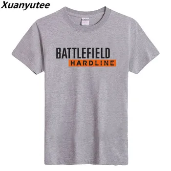 

Xuanyutee Battlefield Hardline Game Fans Summer T-shirt Men Cotton Casual Fit O-neck Short Sleeved 3XL Tee Shirt Homme Drop Ship
