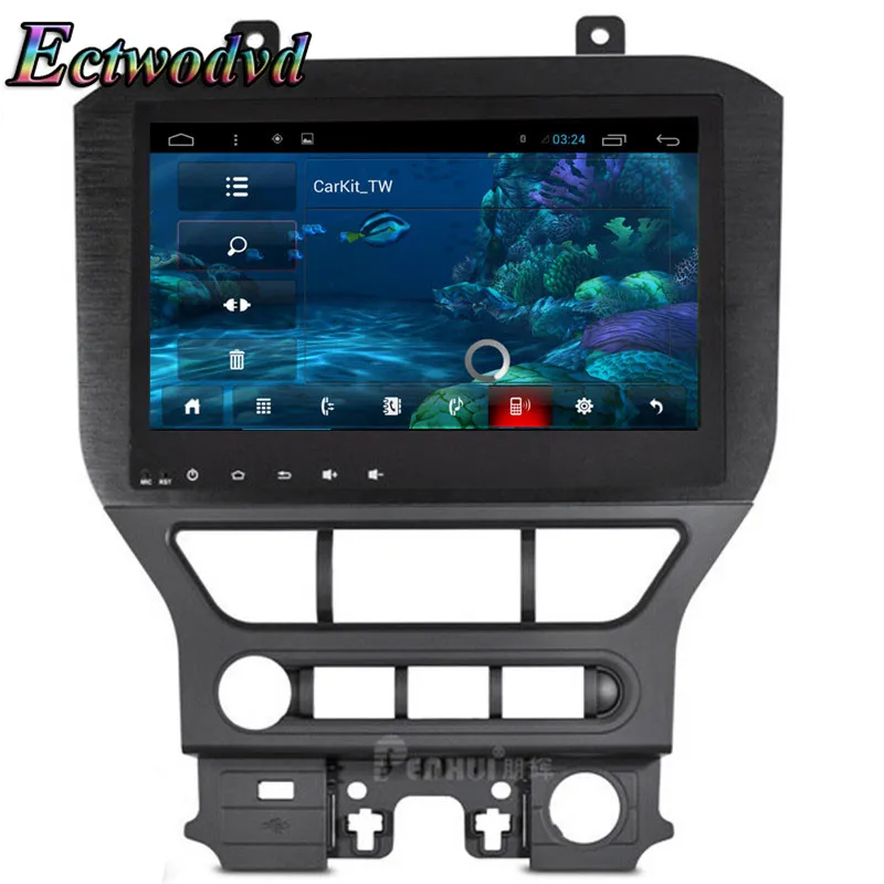 Ectwodvd 10 2 дюймов Восьмиядерный Android 8 1 Автомобильная dvd навигационная система Радио