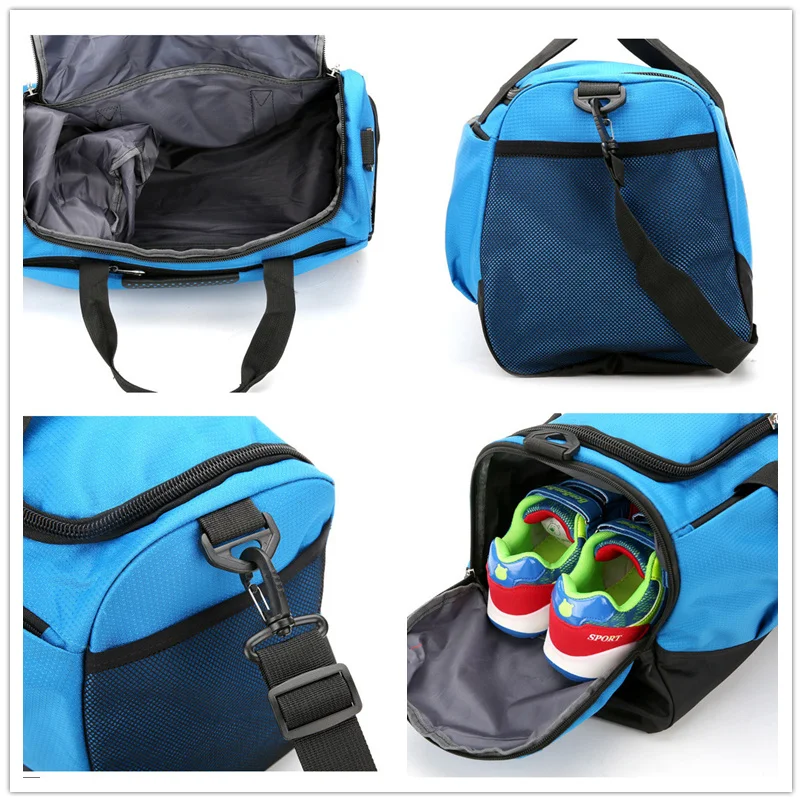Профессиональный Водонепроницаемый большой спортивная сумка для спортзала с Сумка для обуви Для мужчин открытый Фитнес Training вещевой
