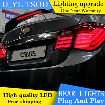 

DYL For BMW Design Cruze LED Tail lights fit 2012 year models for Rearlight DRL +Brake+Park+Signal led lights Ensure quality