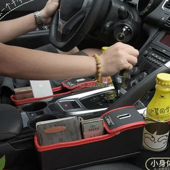 

new style Car Seat Gap Holder Pocket Organizer Storage Box for audi a4 b7 peugeot 206 volvo xc60 alfa romeo 159 skoda fabia 2