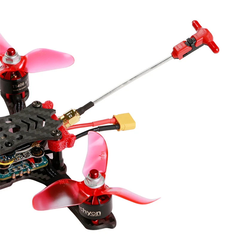 2 шт./лот 5 8 Г 3Dbi T тип антенны SMA RPSMA штекер MMCX для fPV гоночный Дрон комплект PS пагода