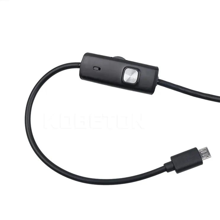 Kebidu IP67 8.0 мм эндоскопа инспекционной Камера USB HD 2in1 гибкая 1 м/2 м/5 м эндоскопическая для Android IOS Оконные рамы boroscope Камера