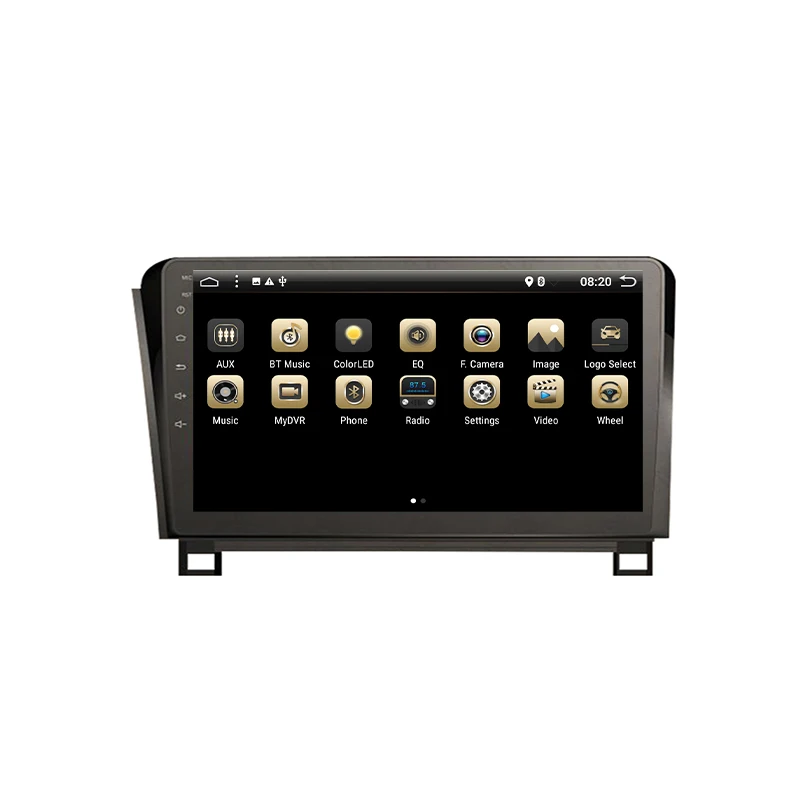 STAPON 10 дюймов для Toyota Tundra 2008-2013 Android 8,1 2GBRAM Восьмиядерный автомобильный DVD MP5 мультимедийный плеер с RDS Wi-Fi gps