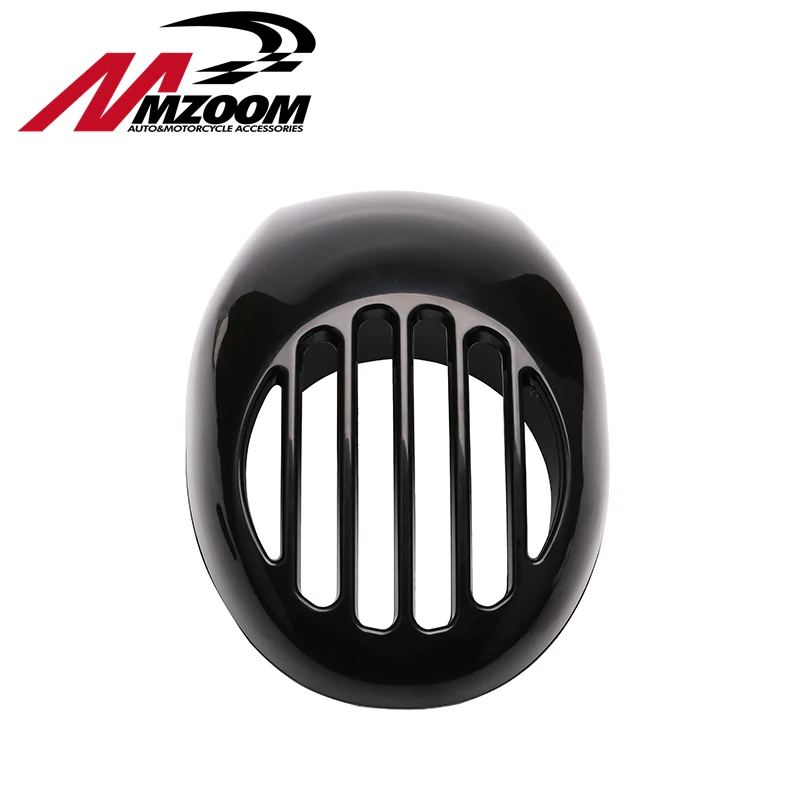 GRILLE-Style Grill Prison Cowl Cafe Headlight Mask Front Fairing Flyscreen Fly Screen Visor For Dyna Sportster XL 883