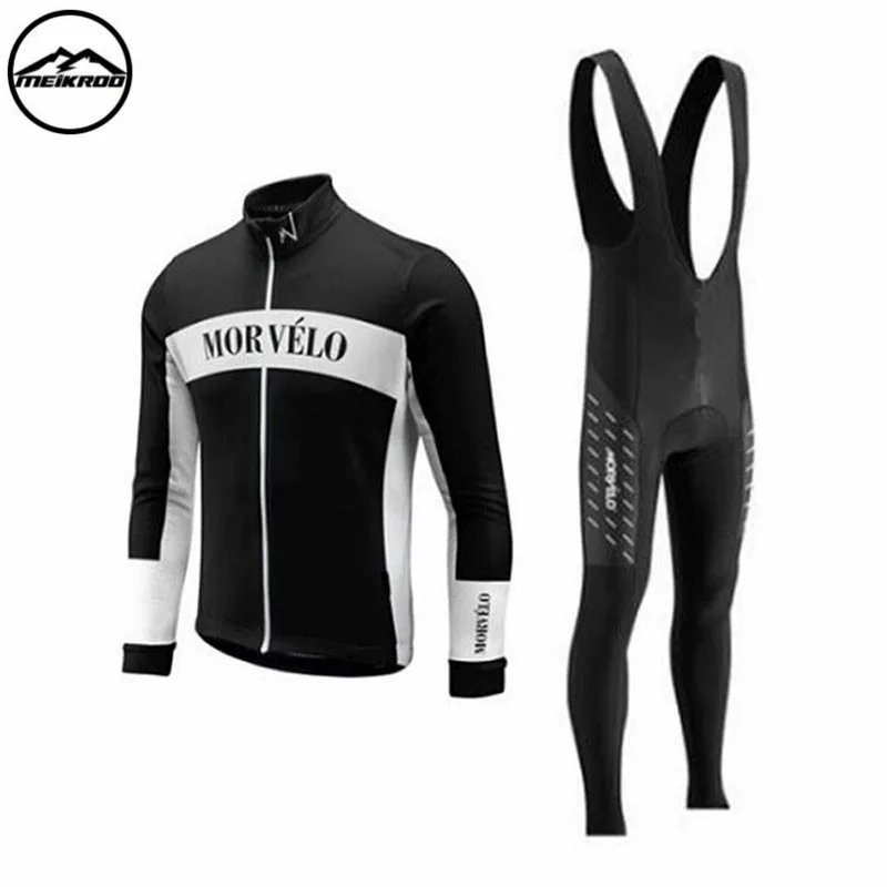 2018 Morvelo ropa ciclismo Spring Cycling jersey bib pants set long Autumn Road bike Bicycle clothing MTB mallot hombre | Спорт и