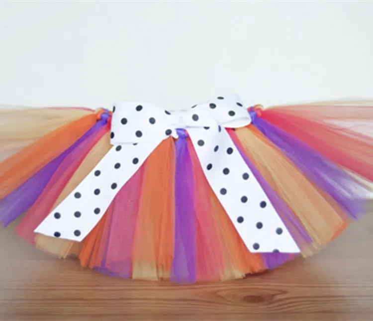 Симпатичная юбка для девочек г., юбка-американка из тюля ручной работы детская юбка-пачка с бантом из ленты для дня рождения детская балетная пачка, юбка