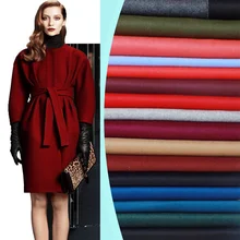 40 Colors Double-sided Cashmere Fabric Autumn Winter Special Thickening Coat Wool Fabric Export Cashmere Fabric Wool Cloth