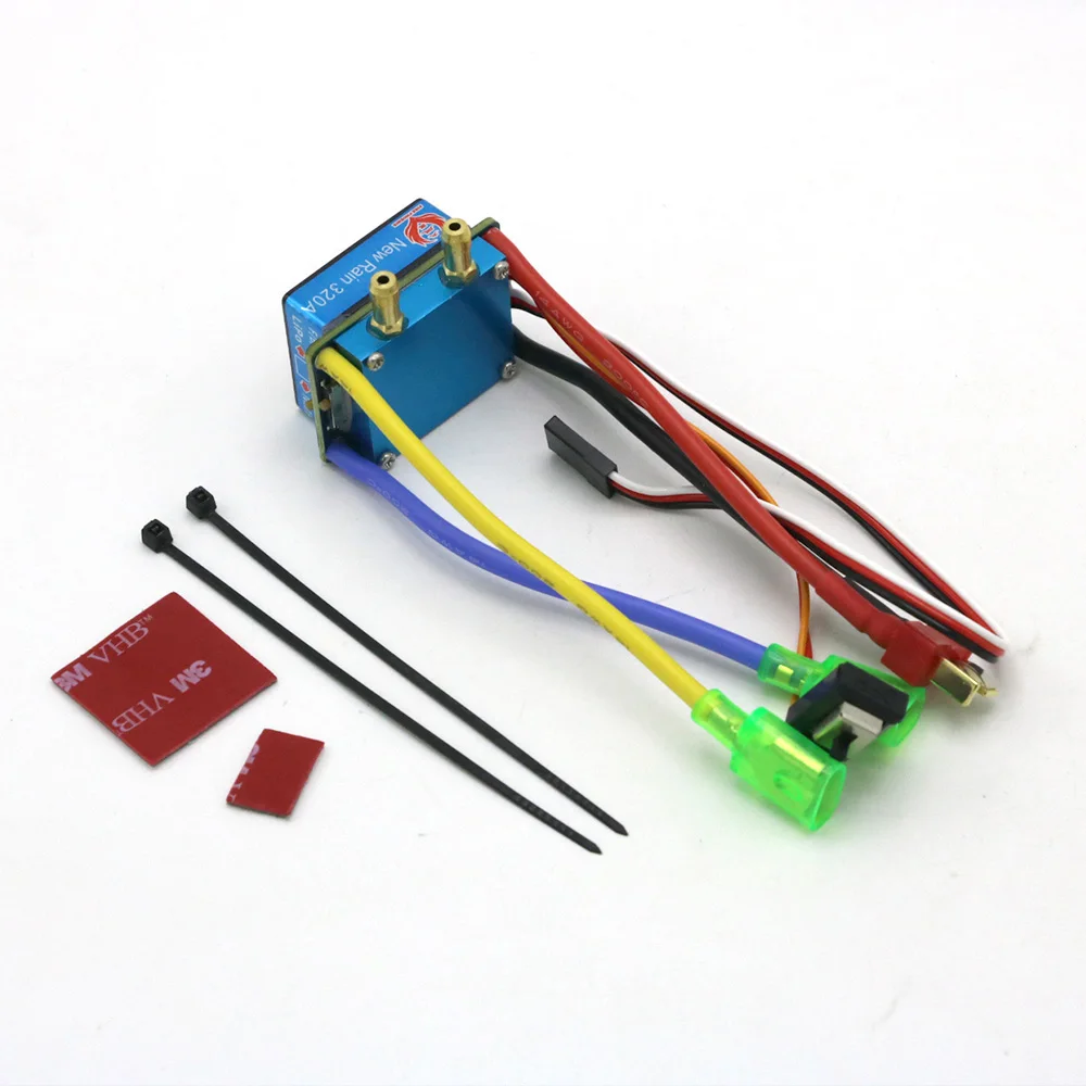 RC ESC 320A 480A Brushed ESC Speed Controller Dual Mode Regulator band brake 5V 3A for 1/10 RC Car Boat-in Parts 