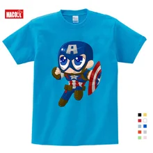 Selling Summer New Captain America Cartoon Print Tee Tops For Boy Girls Clothing Captain America Funny lovely Kids T Shirt Selling Summer New Captain America Cartoon Print Tee Tops For Boy Girls Clothing Captain America Funny lovely Kids T Shirt