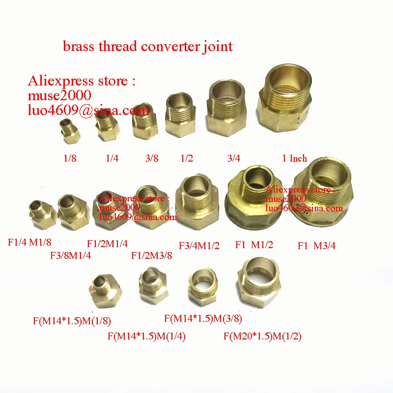 Женский M8 M10 m12 x1 гайка конвертер латунный на штекер 1/8 1/4 дюйма Соединительная Латунная муфта медная труба Соединительный соединитель
