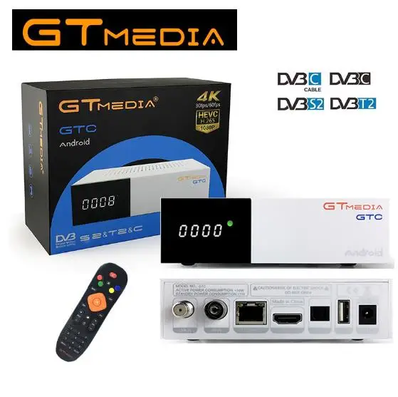 

free sat GTC+I8 2g 16g 4k android Satellite Receiver works DVB-S2 dvb-t2 dvb-c ISDB-T Amlogic S905D android6.0 BT4.0 vs kii pro