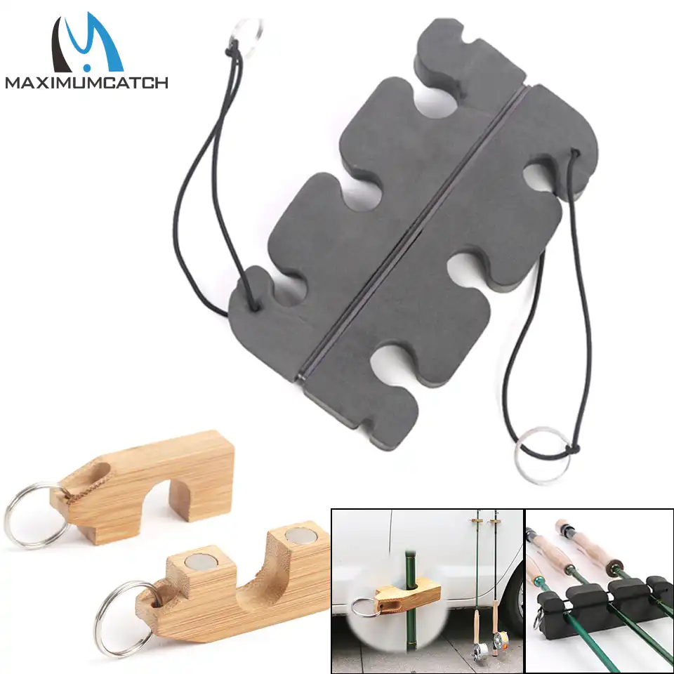 magnetic fly rod holder