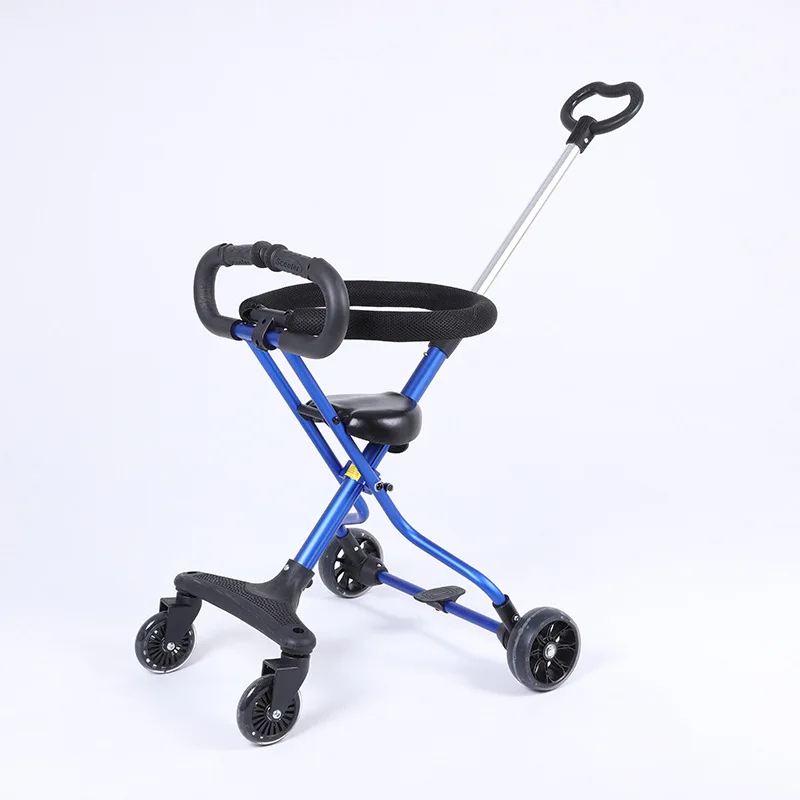

Convenient Adjustable Infant Baby Stroller Ride on Bike ultra lightweight folding Children Trolley High Landscap Baby Trolley