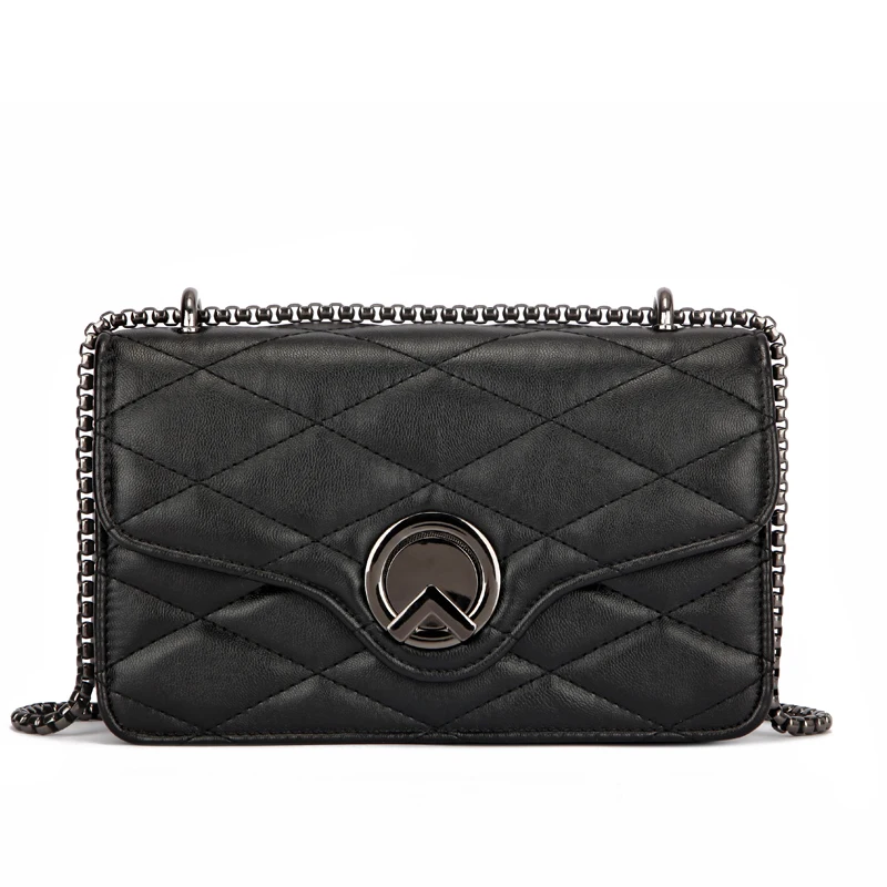 

Women Bag Female Handbags Leather Over Shoulder Bag Crossbody Quilted Chain Diamond Red Small Flap Lock Fashion Sling Lady Bags