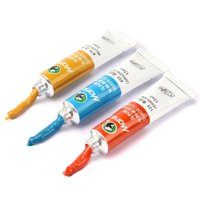 Set De Pintura Gouache 12 Col 12 Ml