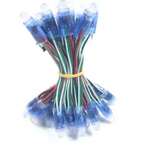 1000pcs 12mm WS2811 2811 IC Full Color Pixel LED Module Light DC 5V Waterproof IP68 RGB color Digital LED Pixel Light Wholesale