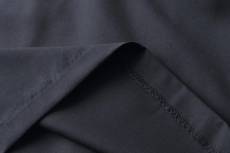 Женская официальная рабочая одежда, женские юбки-карандаш, облегающие трапециевидные юбки размера плюс, черный серый синий деловой костюм, Женская юбка 5XL