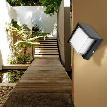 

AC 85-265V 12W LED Wall Light Round Shape With IP65 Waterproof Sconce Lamp For Hotel Bar Corridor