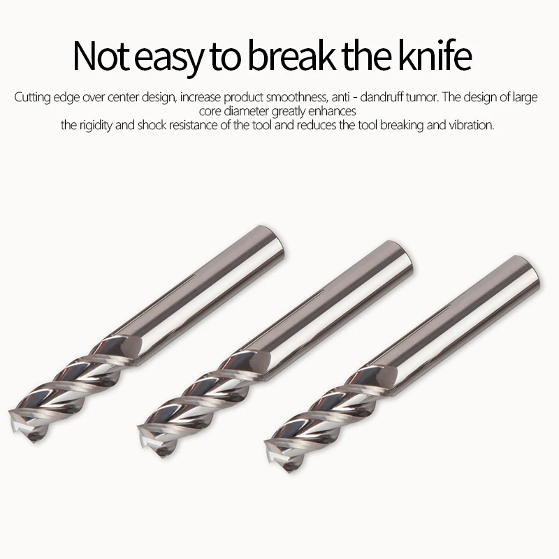 Augusttools Cnc Milling Cutter Carbide Mill Cutting HRC55 3 Flute Milling Cutter End Mill For Aluminum Copper Processing Tools Augusttools Cnc Milling Cutter Carbide Mill Cutting HRC55 3 Flute Milling Cutter End Mill For Aluminum Copper Processing Tools