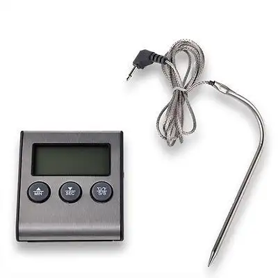 New Ikea Fantast Digital Meat Thermometer Timer Kitchen Probe Bbq