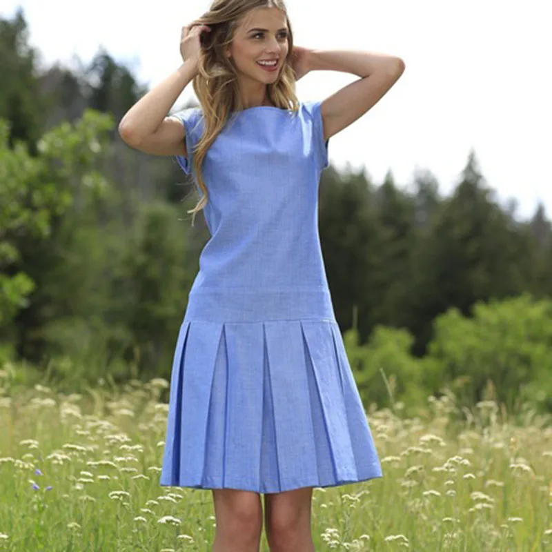 Drop waist summer dress Clearance