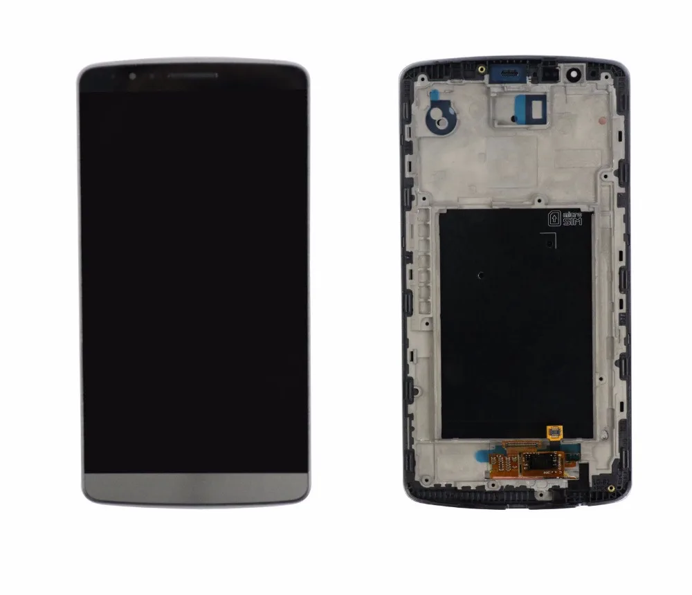 Экран 5 дюйма для LG G3 ЖК дисплей с дигитайзером в сборе D850 D851 D855 замена бесплатной