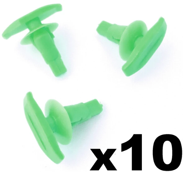 10x For Toyota Plastic Weatherstrip & Rubber Door Seal Clips, Door