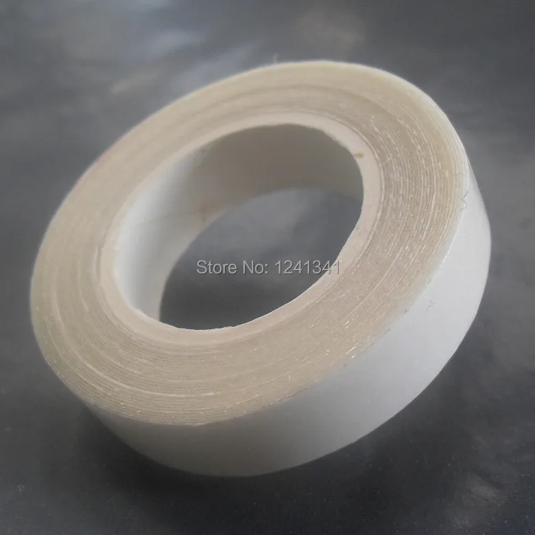 High quality 1cm*3m Hair Extensions Accessories Wigs Adhesives Double-sides tape for remy hair skin weft hair extension tape