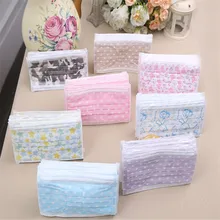 50 шт./упак. Лето маска для лица Pm2.5 пыли туманной погоды трех нетканые одноразовые маски Цвет маска модный сягкий чехол для пыли в маске