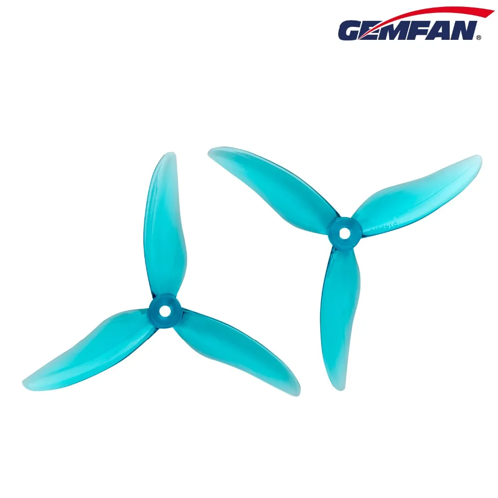 24 шт/12 пар Gemfan Hurricane 51499 тройной лопасти пропеллер реквизит для 2306 2207 двигатель RC FPV