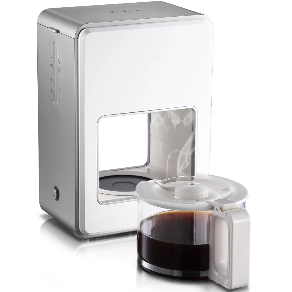 

HIMOSKWA 220V 1.2L Drip Coffee Maker Electric American Coffee Machine With Coffee Pot Home Tea Maker Automatic Heat Preservation