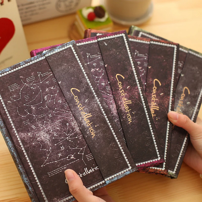 

Original 32K Constellations Notebook Periodical Planner Diary Hardcover Notebooks Sketchbooks Papelaria Journal Free Shipping