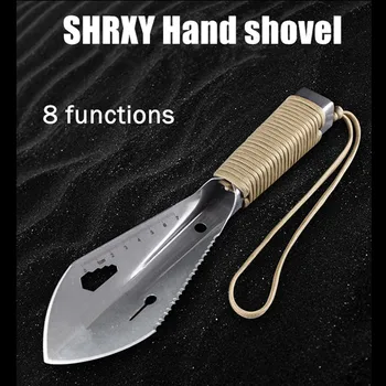 

Metal Detector Digging Tool Digger with Sheath Stainless Steel Garden Detecting Shovel Knife