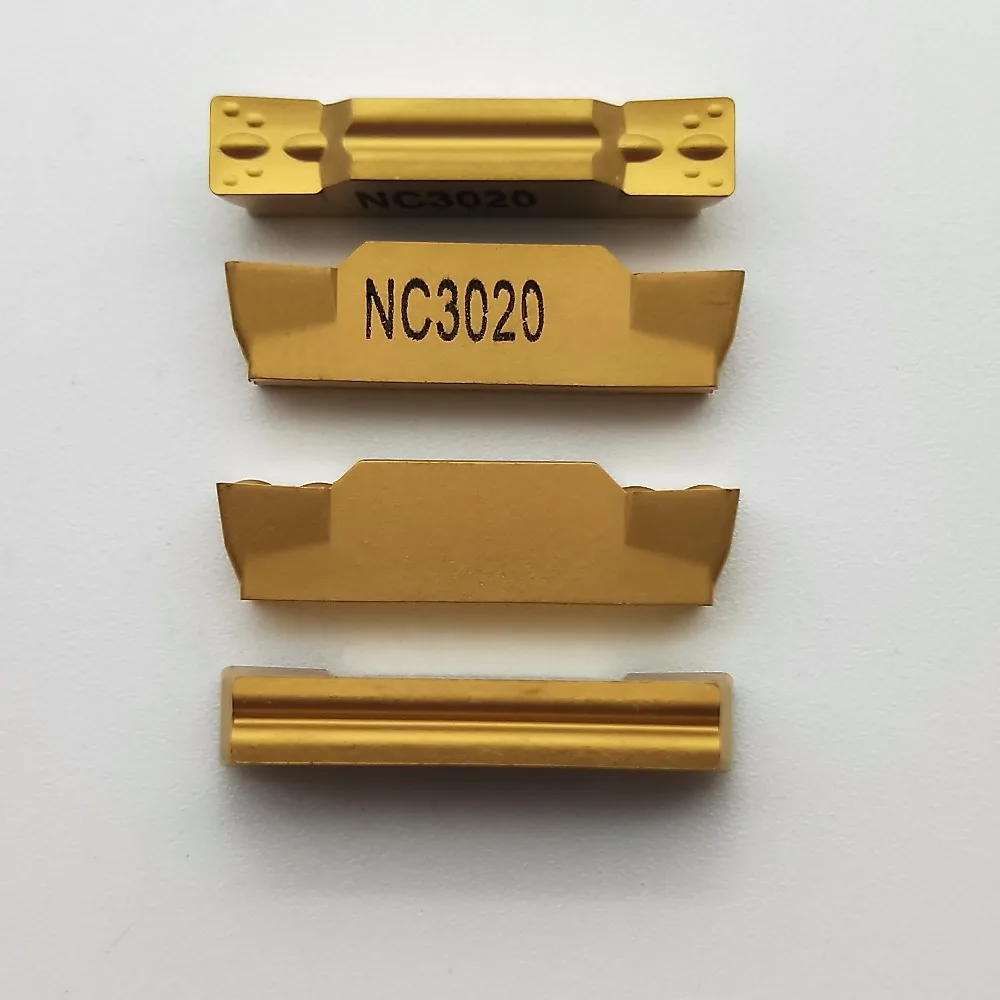 10pcs MGMN400 M NC3020 4mm grooving carbide inserts lathe cutter