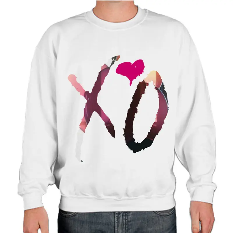 

The Weeknd XO Color Blocks Men/Women Hoodies With Hat Thin Tops Graphic Casual Printed Sweatshirts Hoodies Plus Size HDM1228