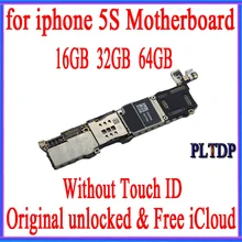 16 ГБ 32 ГБ 64 ГБ материнская плата без touch ID для iphone 5S разблокированная материнская плата IOS системная материнская плата с чипами