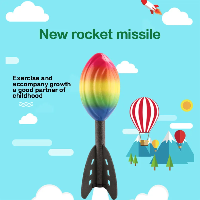 Foamed Rocket Dart Американский ПУ футбол, чтобы улучшить детей на открытом воздухе спортивные игрушки на открытом воздухе детские подарки