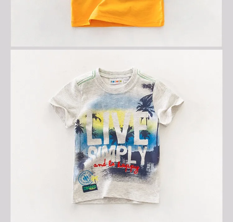 Акция, летние детские футболки для мальчиков брендовые модные детские футболки с короткими рукавами из хлопка